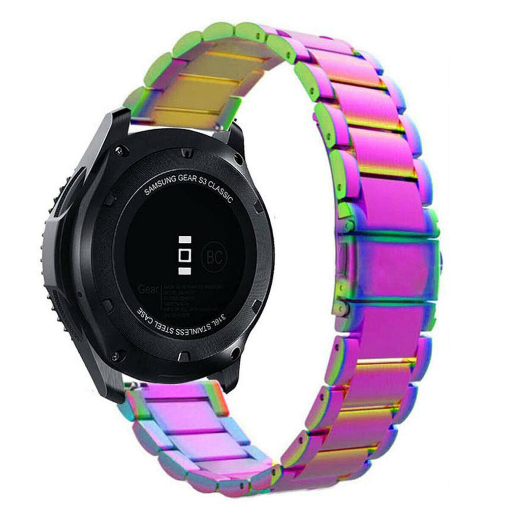 Garmin Vivoactive 3 Steel Strap (Pearlescent)