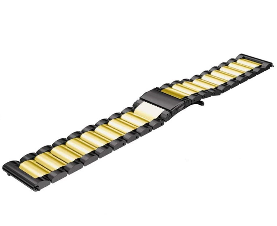 Garmin Vivomove Sport Steel Strap (Black/Gold)