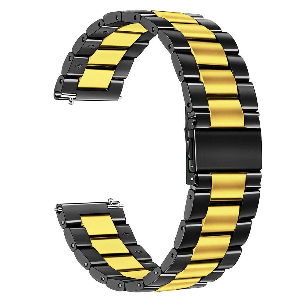 Garmin Approach S50 Steel Strap (Black/Gold)