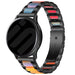 Amazfit Bip 3 (Pro) Steel Resin Strap (Black/Colourful)