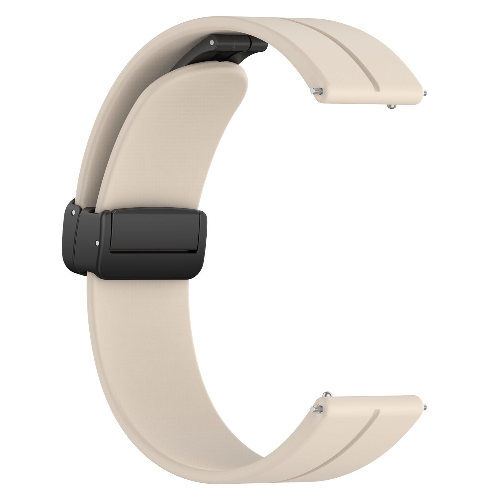 Coros Apex 42mm D-Buckle Silicone Strap (Starlight)