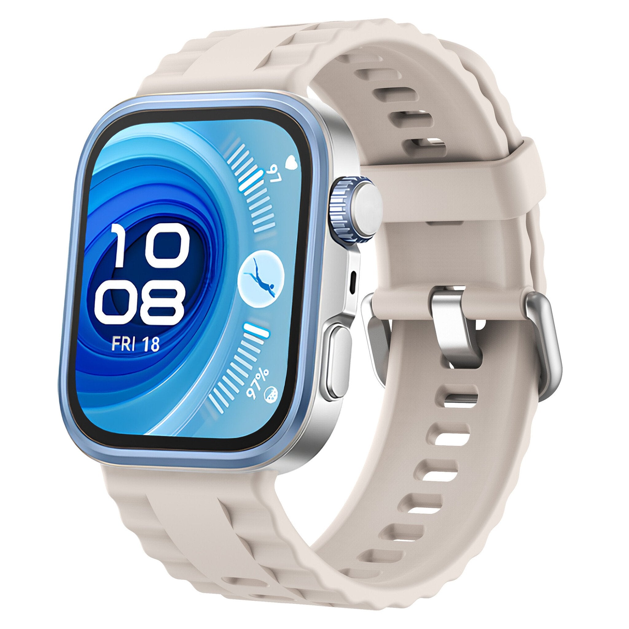 Huawei Watch Fit 3 Silicone Classic Strap (Starlight)