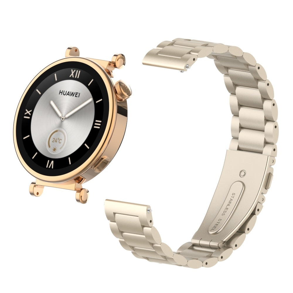 Huawei Watch GT 4 - 41mm Steel Strap (Starlight)