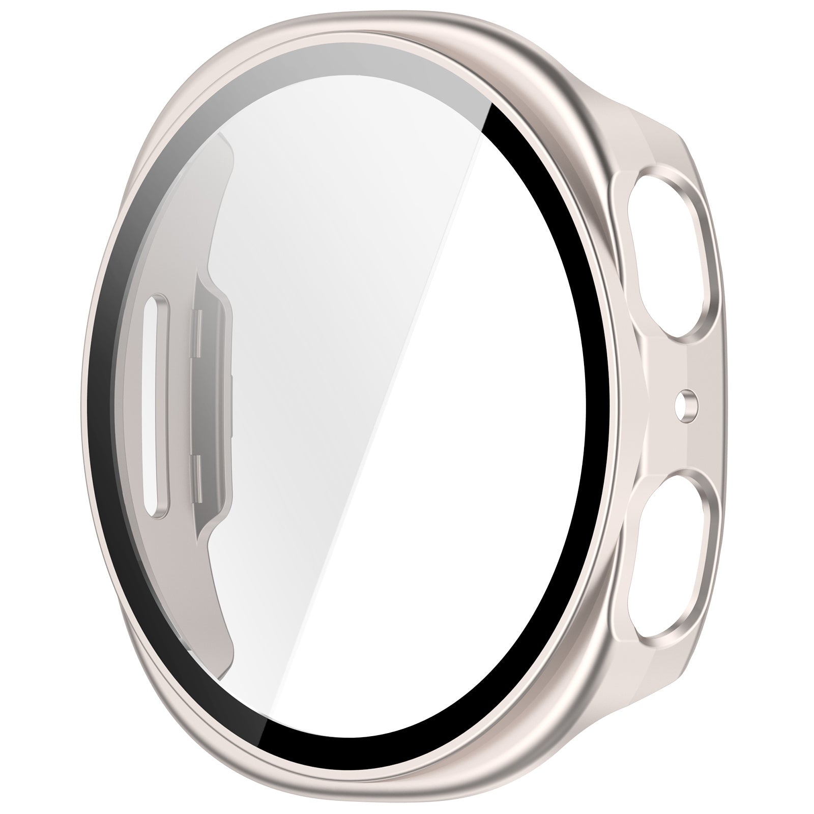 Samsung Galaxy Watch 8 - 40mm Hard Case with Glass (Starlight)