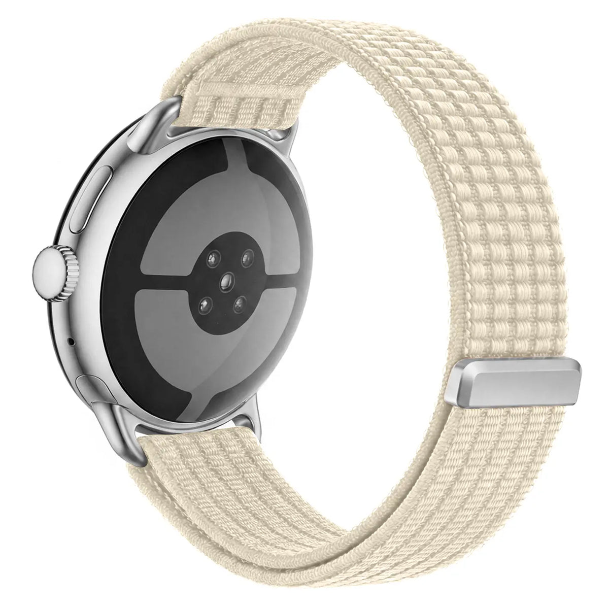 Google Pixel Watch 1/2 Ultra Thin Nylon Strap (Starlight)