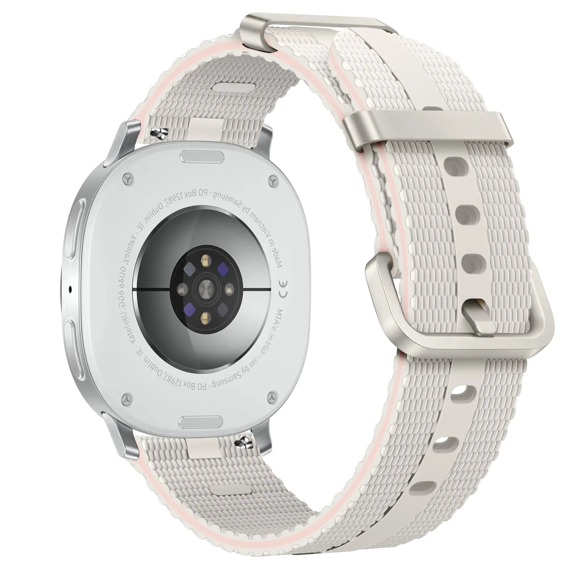 Samsung Galaxy Watch 8 Classic Silicone Active Strap (Starlight)