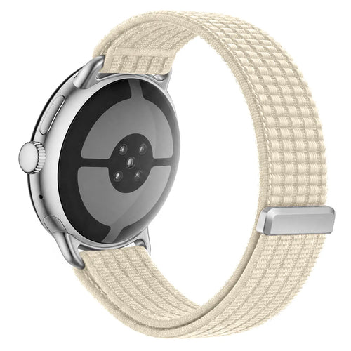 Google Pixel Watch 5 - 41mm Ultra Thin Nylon Strap (Starlight)
