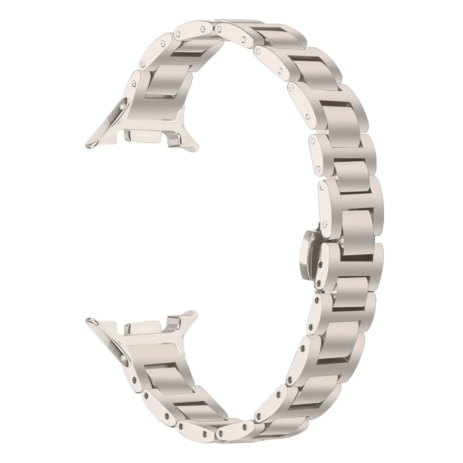 Samsung Galaxy Watch 9 - 40mm Slimfit Steel Strap (Starlight)