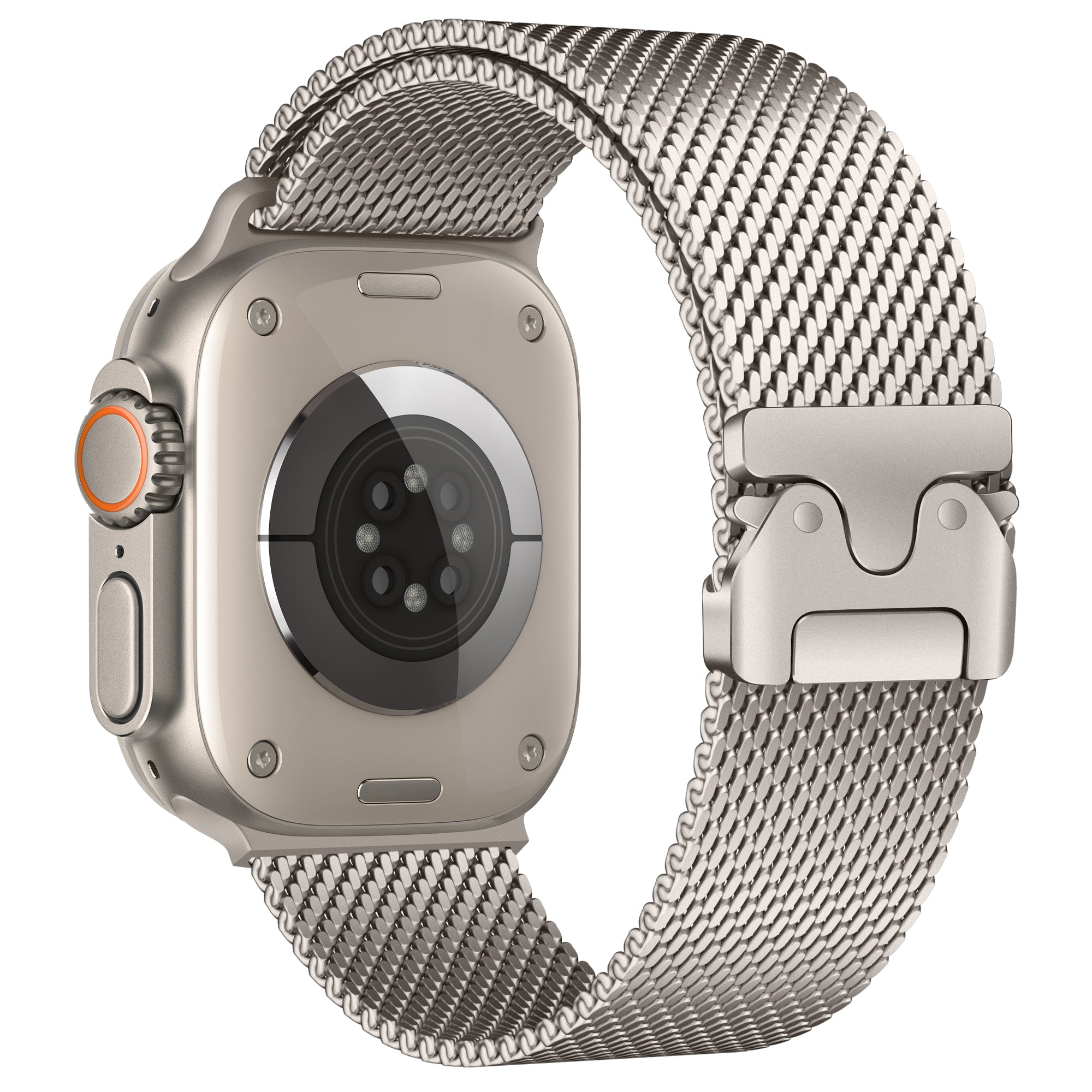 Apple Watch Modern Milanese Strap (Starlight)