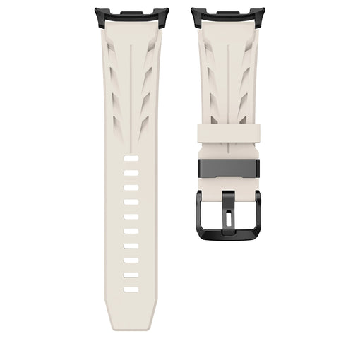 Samsung Galaxy Watch 8 - 40mm Race Silicone Strap (Starlight)