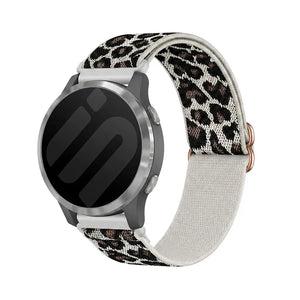 Fossil Gen 5e - 42mm Elastic Strap (Light Leopard)