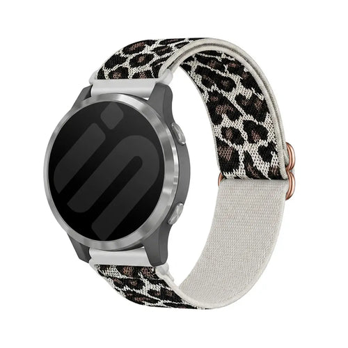 Fossil Gen 5e - 42mm Elastic Strap (Light Leopard)