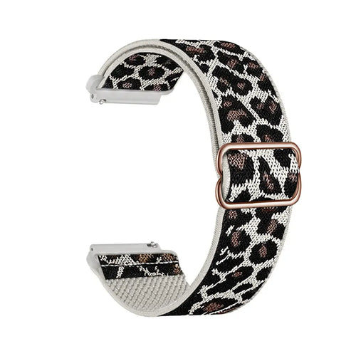 Fossil Gen 5e - 42mm Elastic Strap (Light Leopard)