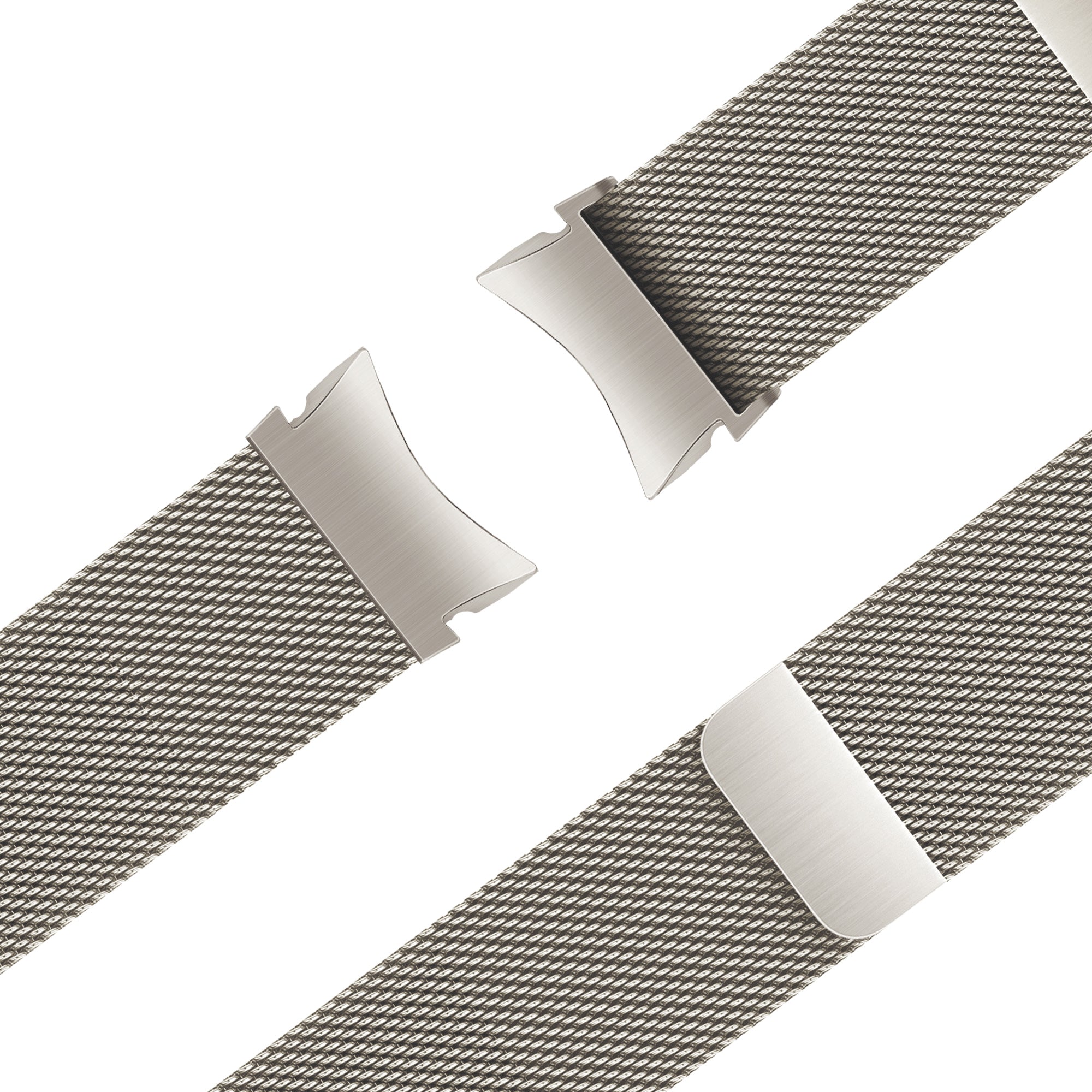 Bandz Samsung Galaxy Watch 6 - 40mm Milanese Loop Strap (Starlight)
