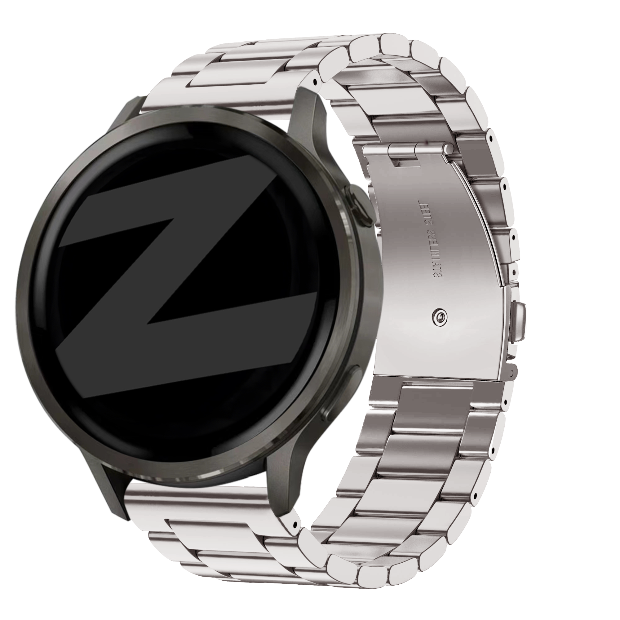 Bandz Garmin Venu 2 Plus Steel Strap 'Classic' (Starlight)