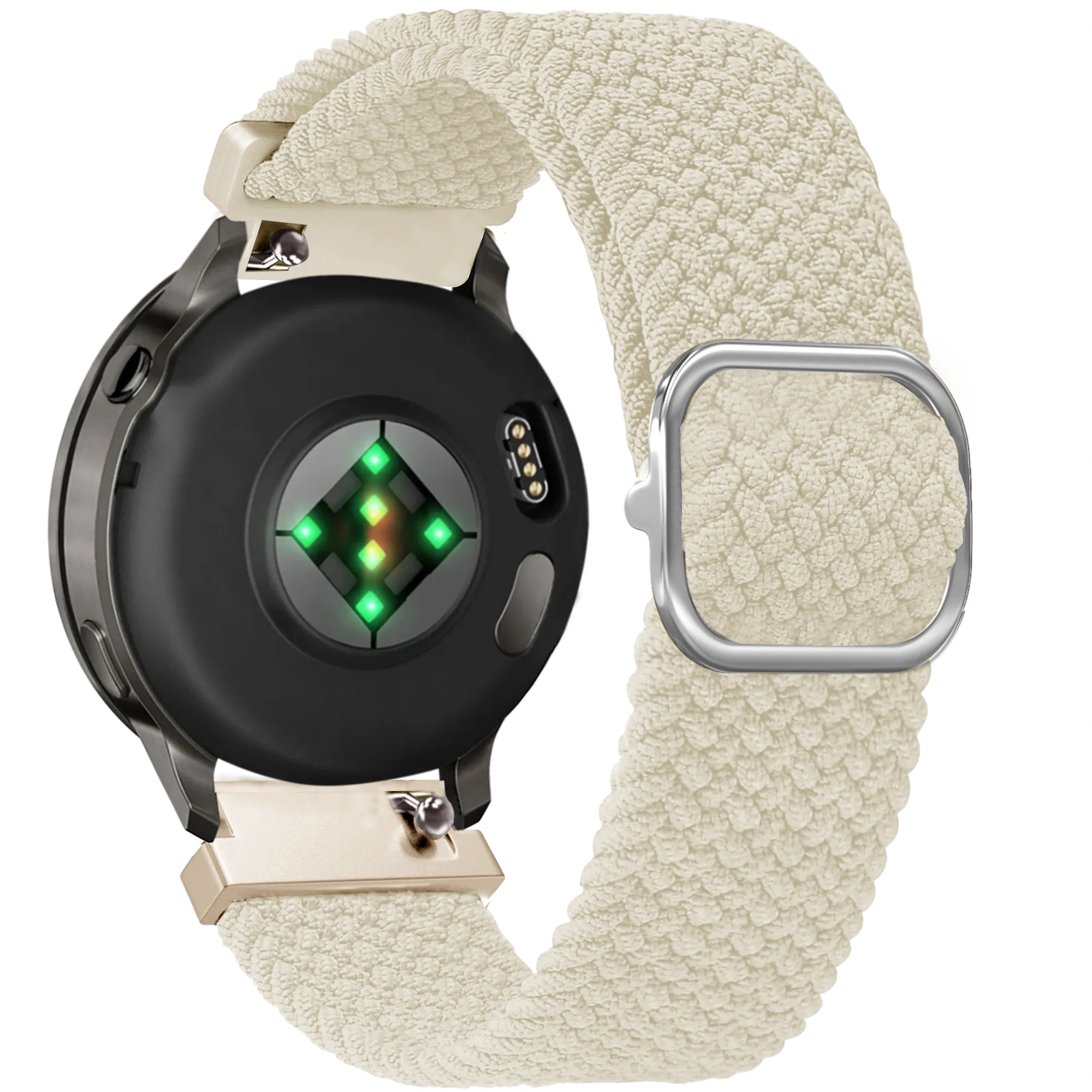 Bandz Garmin Venu 3s Adjustable Braided Strap (Starlight)