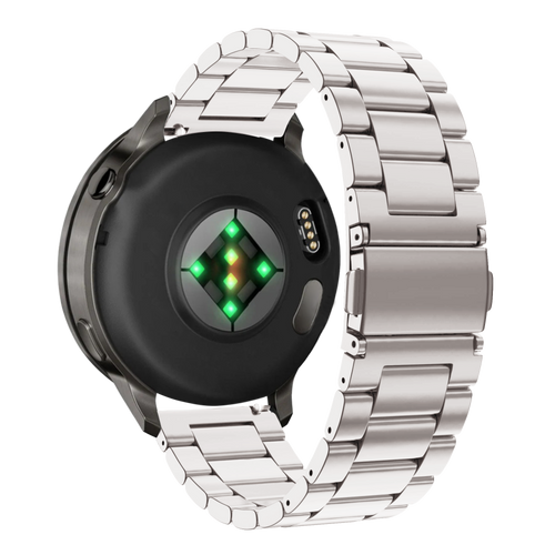 Bandz Garmin Vivoactive 6 Steel Strap 'Classic' (Starlight)