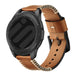 Amazfit Balance 2 Stitched Leather Strap (Brown)
