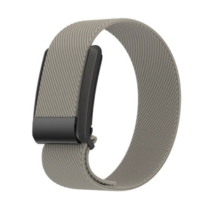 Knitted Nylon Strap, stone grey