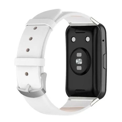 Huawei Watch Fit SE Leather Strap (White)