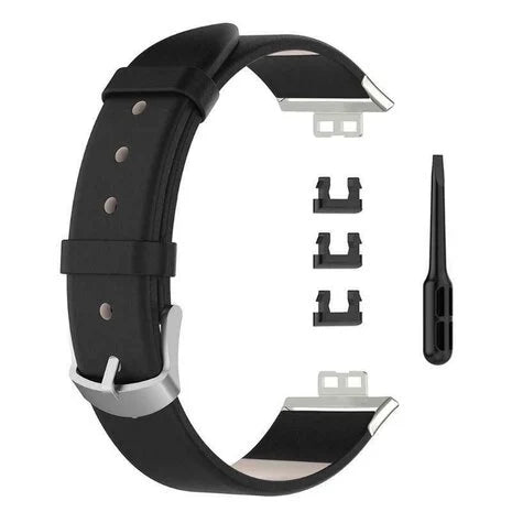 Huawei Watch Fit SE Leather Strap (Black)