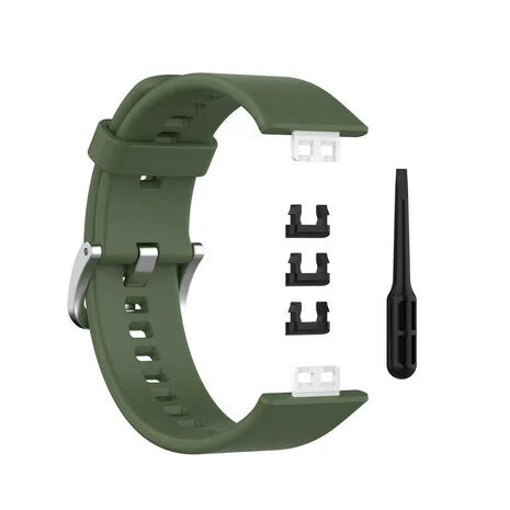 Huawei Watch Fit SE Silicone Strap (Dark Green)