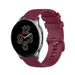 OnePlus Watch Premium Silicone Strap (Dark Red)