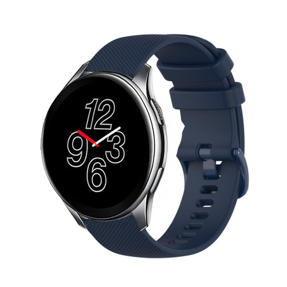 OnePlus Watch 3 Luxury Silicone Strap (Dark Blue)