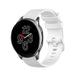 OnePlus Watch 3 Luxury Silicone Strap (White)
