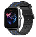 Amazfit GTS 3 Silicone Strap Tough (Black/Blue)