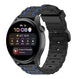 Huawei Watch 3 (Pro) Silicone Strap Tough (Black/Blue)