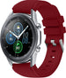 Samsung Galaxy Watch 3 45mm Silicone Strap (Burgundy)