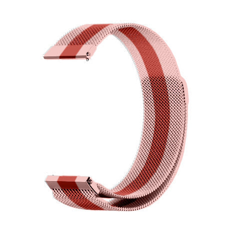 Coros Pace 2 Milanese Strap (Pink/Red)