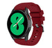 Samsung Galaxy Watch 4 44mm Silicone Strap with Buckle (Bordeaux Red)