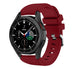 Samsung Galaxy Watch 4 Classic 46mm Silicone Strap with Buckle (Bordeaux Red)