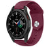 Samsung Galaxy Watch 4 Classic 42mm Silicone Strap (Bordeaux Red)