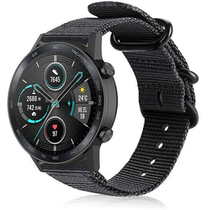 Honor Magic Watch 2 Nylon Strap with Buckle (Black)