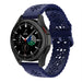 Samsung Galaxy Watch 4 Classic 42mm Silicone Strap Patterned (Dark Blue)