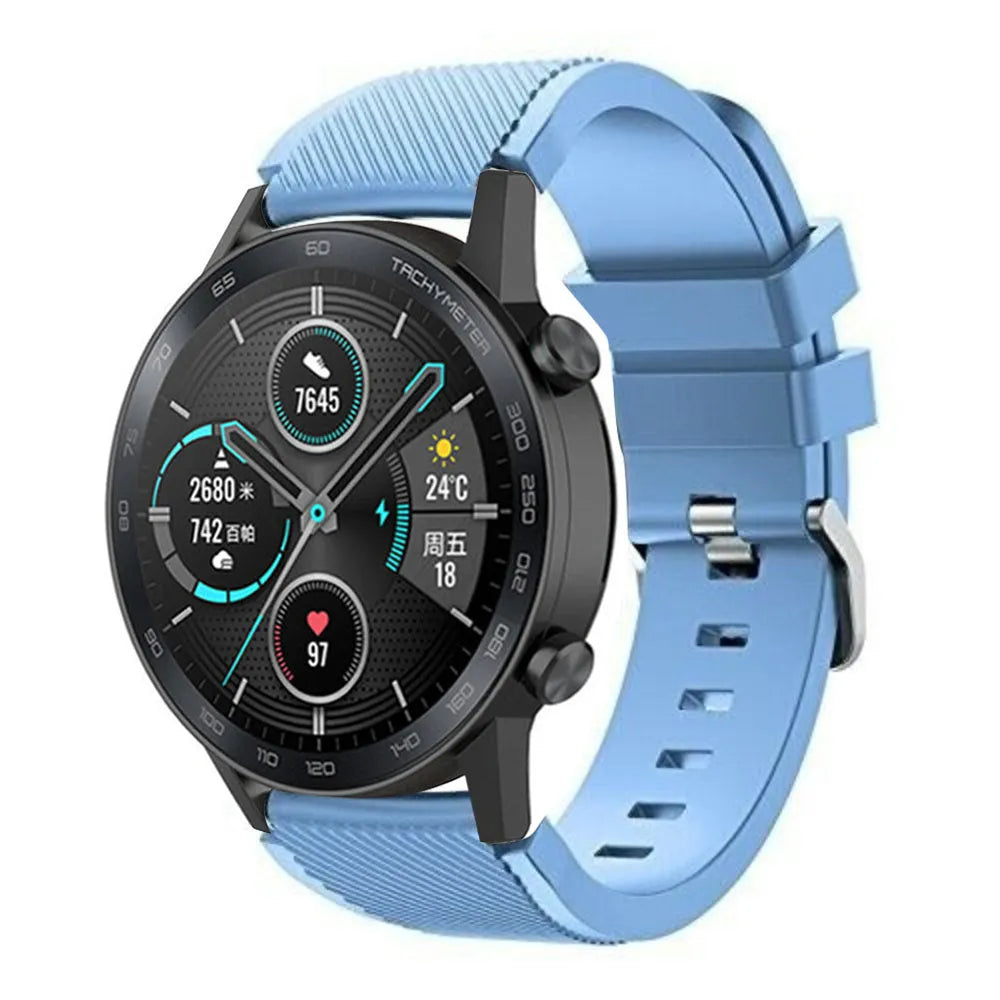Honor Magic Watch 2 Silicone Strap (Sand Blue)