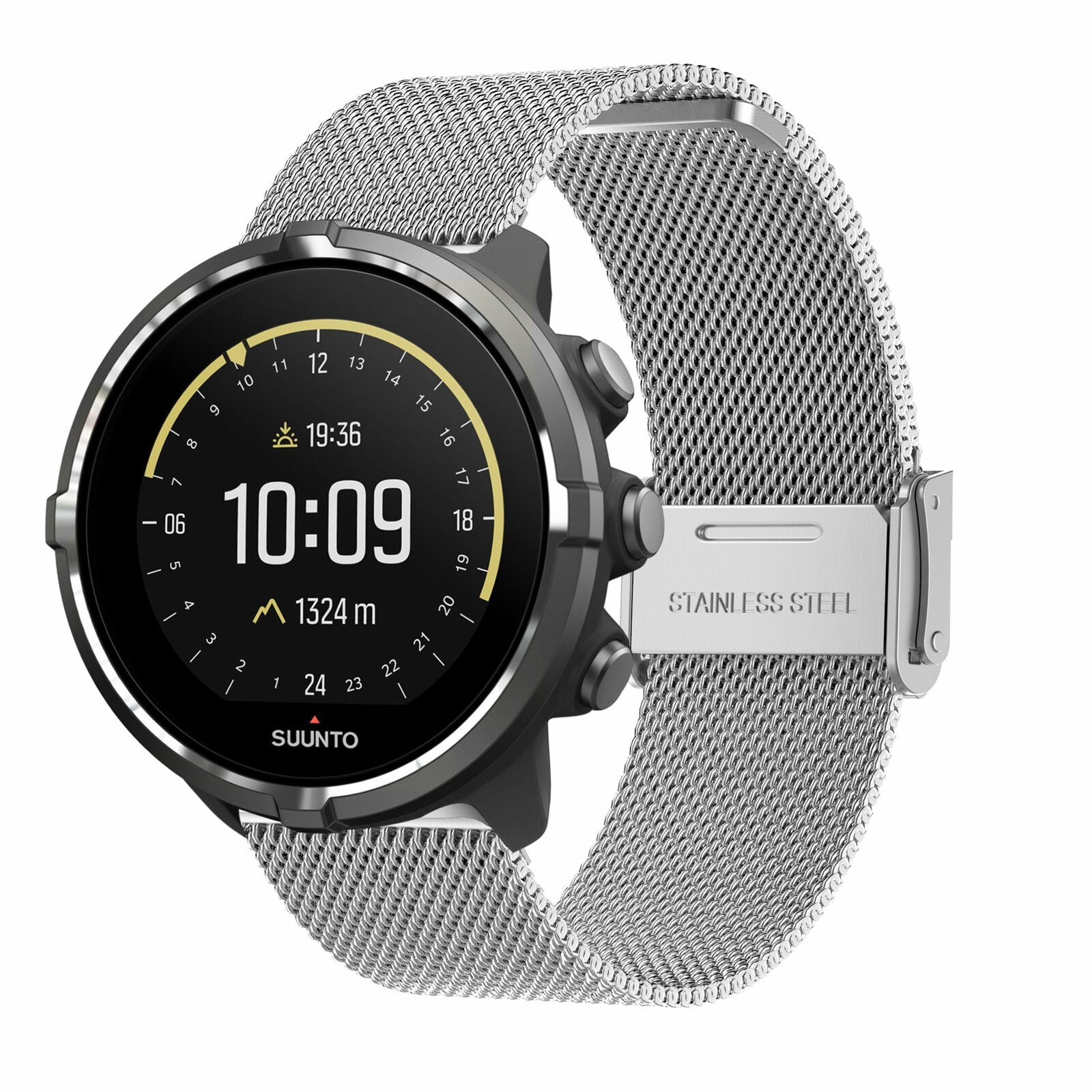 Suunto (Baro) Milanese Strap (Silver) - Main Image