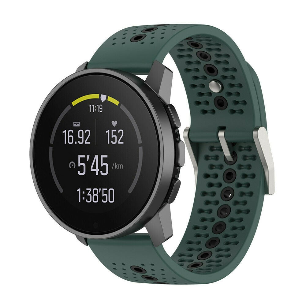 Suunto Race (S) Silicone Strap (Green/Black)