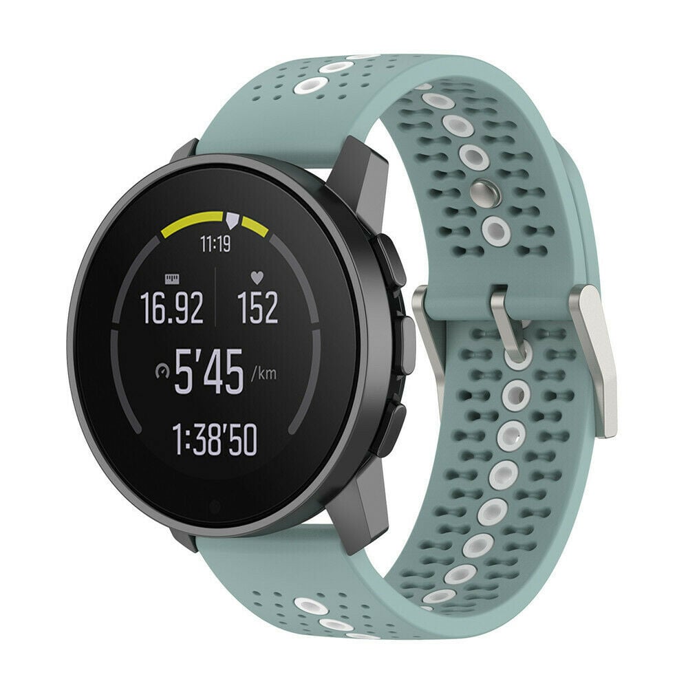 Suunto Race (S) Silicone Strap (Green-Gray/Whte)