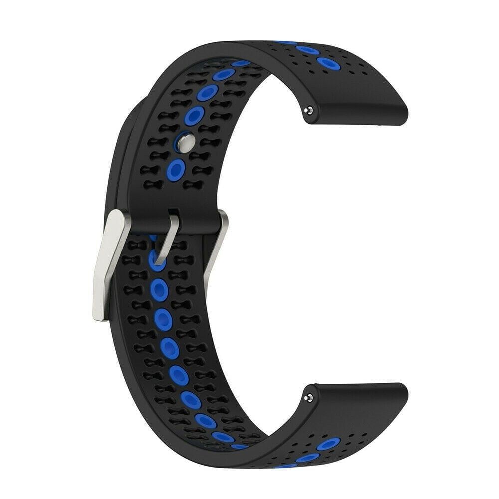 Suunto Vertical Silicone Strap (Black/Blue)