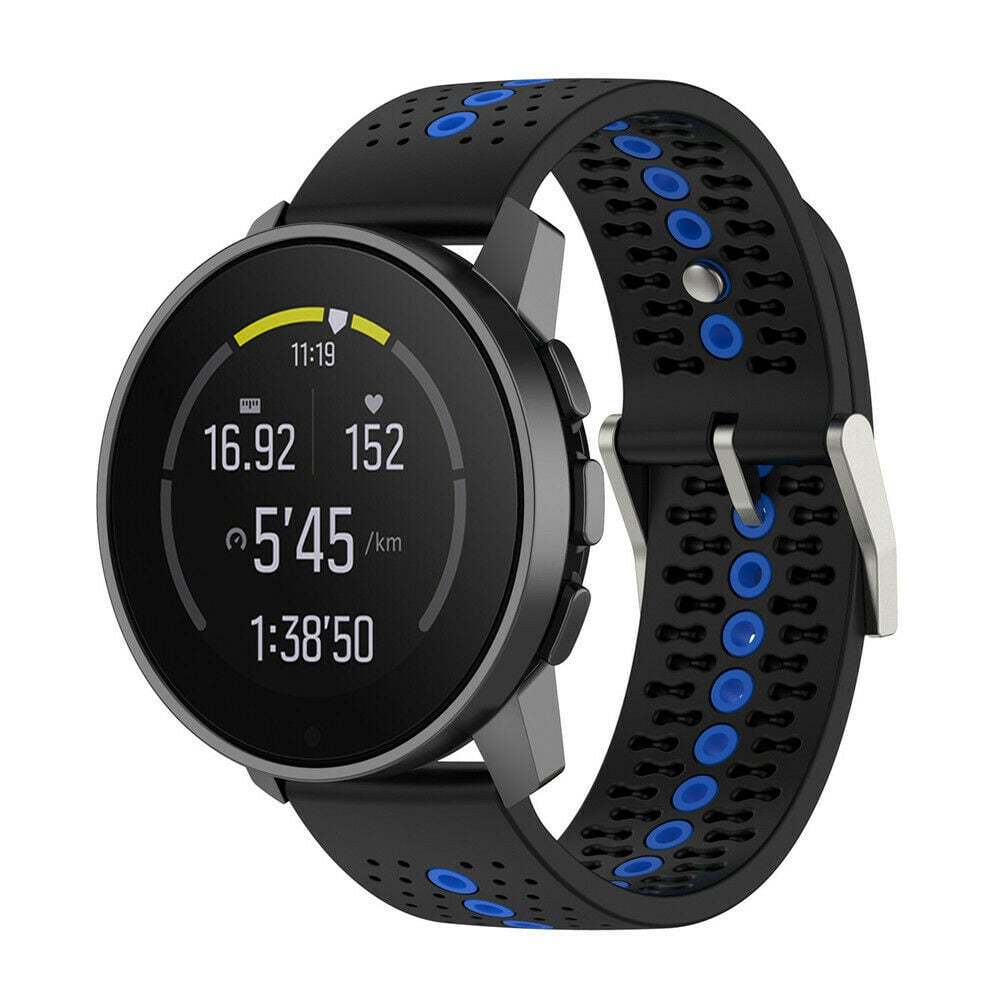 Suunto Race (S) Silicone Strap (Black/Blue)