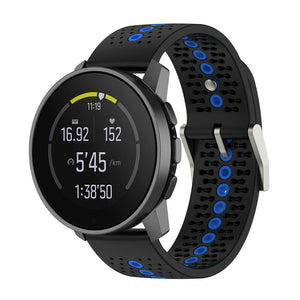 Suunto Race 2 Silicone Strap (Black/Blue)