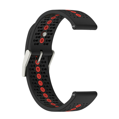 Suunto Race 2 Silicone Strap (Black/Red)