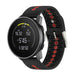 Suunto 5 Peak Silicone Strap (Black/Red)