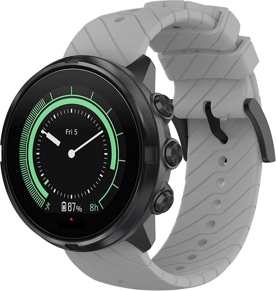 suunto 9 silicone band grey