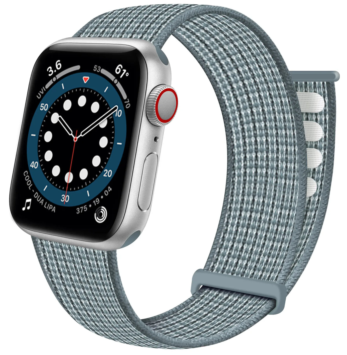Apple Watch Nylon Loop Strap (Teal)