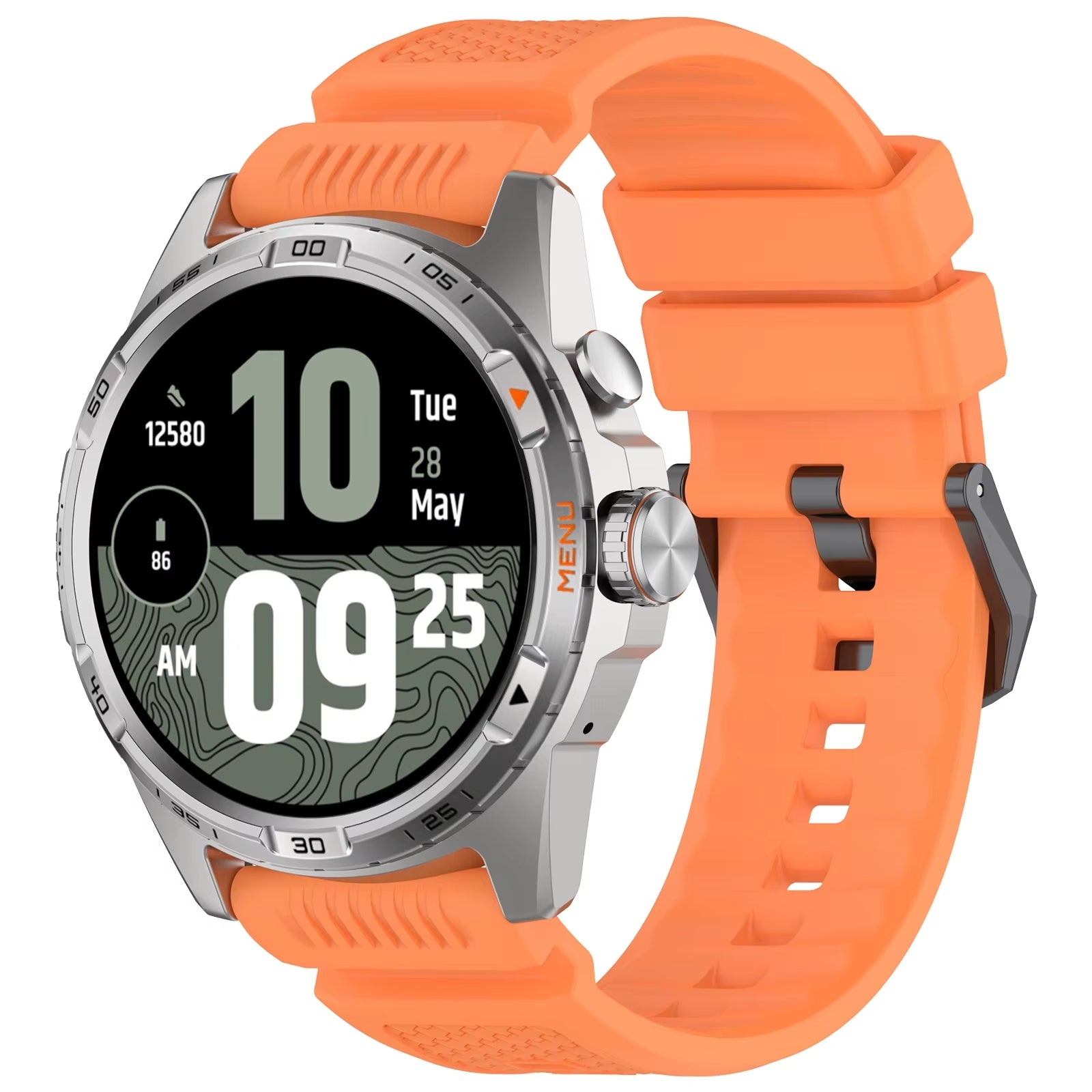 TicWatch Pro 5 Enduro Silicone Strap (Orange)